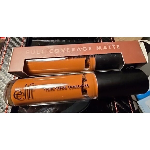 ELF 16hr Camo Concealer, Full Coverage Matte Rich Ebony NEW Lot Of 2 - Picture 1 of 4